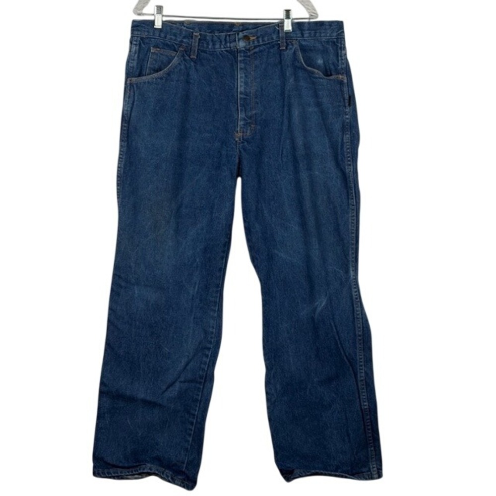 Armorex FR UniFirst Westex Indura Flame Resistant Work Jeans Blue 38x29 (Tag 42)